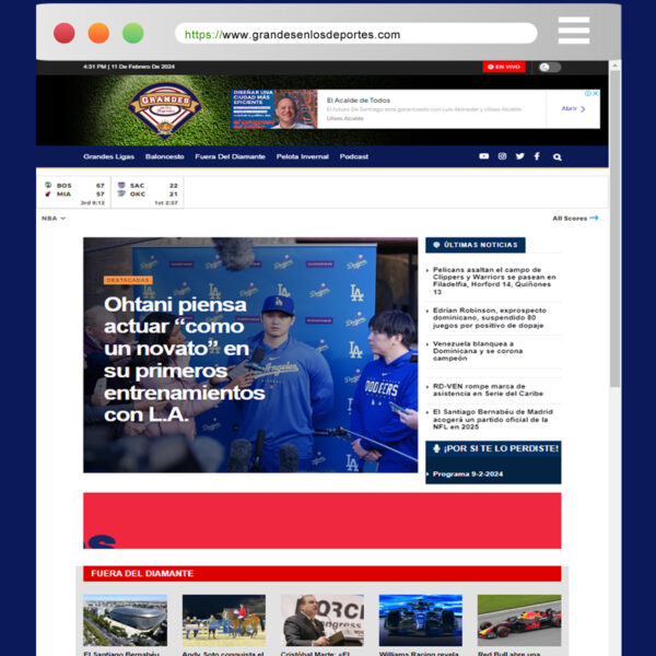 Grandes en los Deportes